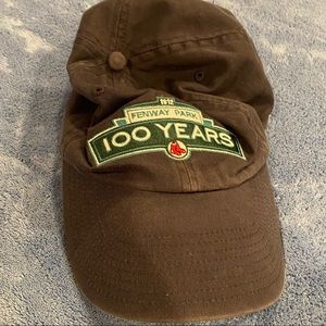 Fenway park special edition hat- worn once- EUC. GO Red Sox
